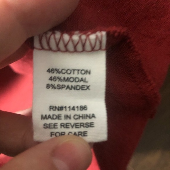 ADY P wine red layered modal cotton maxi dress 💞 - Picture 5 of 6